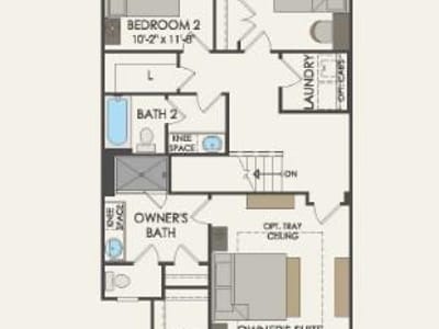 Kitchen at 1955 Settlers Glen DR Unit #4702 - 3 bed 2 bath home