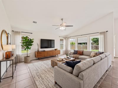 Living area at 1958 Mexia DR - 3 bed 2 bath home