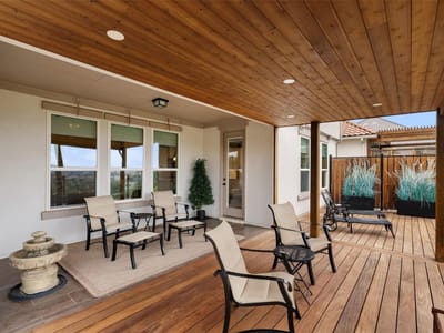 Primary bedroom at 19607 Summit Glory TRL - 3 bed 3 bath home