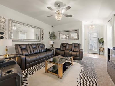 Living area at 19805 Grover Cleveland WAY - 3 bed 2 bath home
