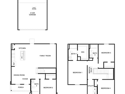 Living area at 199 Bardwell WAY - 4 bed 3 bath home