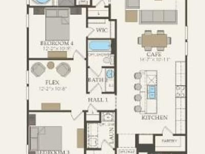 Primary bedroom at 200 Adlai Ave - 4 bed 3 bath home