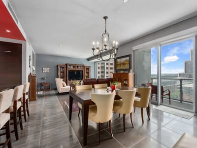 Living area at 200 Congress Ave Unit #11A - 1 bed 1 bath home