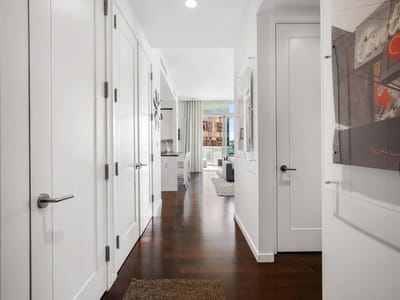 Living area at 200 Congress Ave Unit #14C - 2 bed 2 bath home