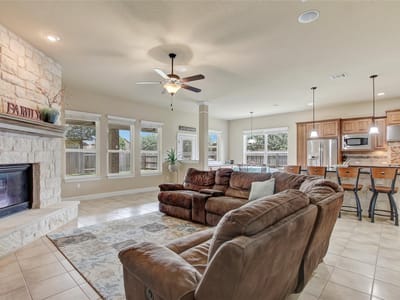 Living area at 200 Navigator DR - 4 bed 3 bath home
