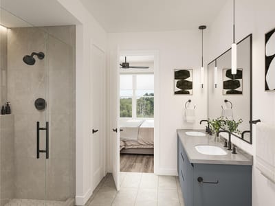 Bathroom at 2001 W Anderson Ln  #110 - 1 bed 1 bath home