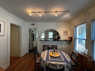 Primary bedroom at 2002 East Side DR - 2 bed 1 bath home