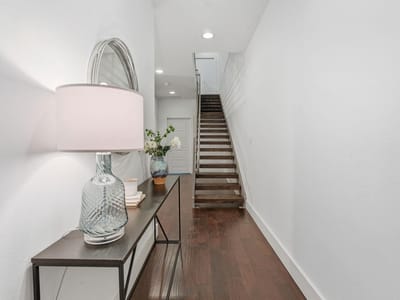 Primary bedroom at 2002 Glen Allen St Unit #104 - 2 bed 2 bath home