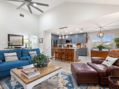 Living area at 2003 Rain Water Dr - 3 bed 2 bath home