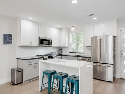 Kitchen at 2003 Rountree DR Unit #1 - 3 bed 2 bath home