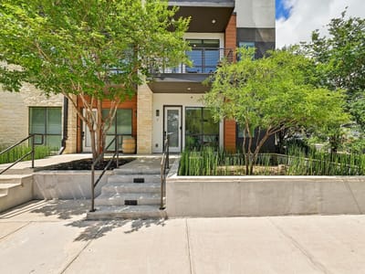 Living area at 2003 Wilson ST Unit #1 - 2 bed 2 bath home