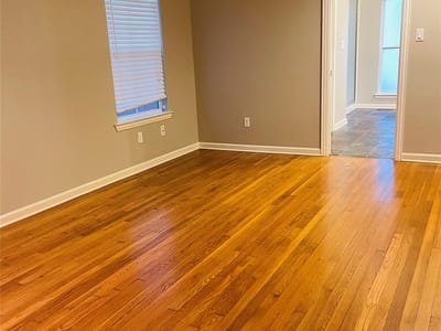 Living area at 2003 Woodmont Ave - 3 bed 2 bath home