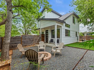 Primary bedroom at 2004 E 10th ST Unit #2 - 2 bed 2 bath home