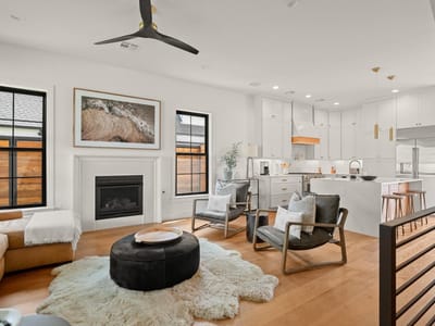 Primary bedroom at 2005 E 8th St Unit #1 - 4 bed 3 bath home