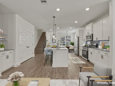 Kitchen at 2009 Iroquois Ln Unit #B - 2 bed 2 bath home