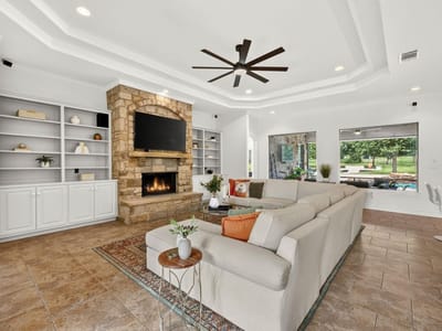 Primary bedroom at 201 Canyon Vista LN - 4 bed 3 bath home