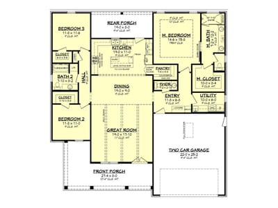 Living area at 201 Legacy Oaks Ranch DR - 3 bed 2 bath home