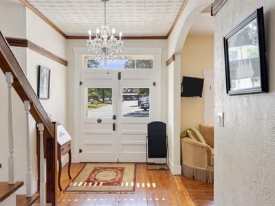 Primary bedroom at 201 N Nugent Ave - Johnson City, Johnson City, TX