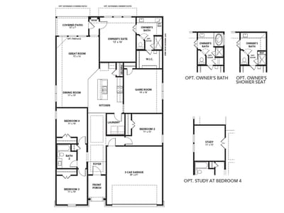Living area at 201 Red Wolf DR - 3 bed 2 bath home
