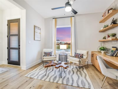 Living area at 201 Retha DR - 3 bed 2 bath home