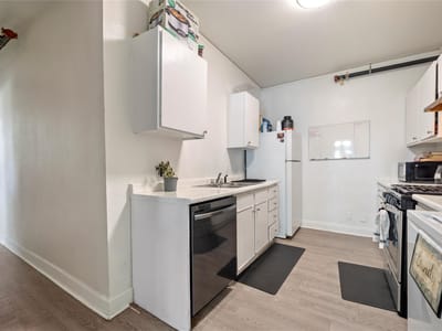 Kitchen at 201 W 31st ST Unit #A - 3 bed 1 bath home