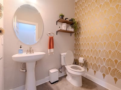 Primary bedroom at 2012 Dinsdale Ln - 2 bed 2 bath home