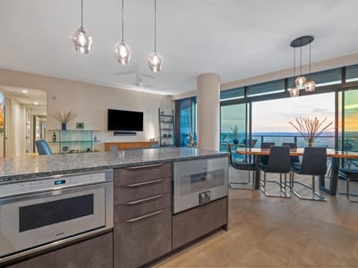 Living area at 202 Nueces St Unit #1607 - 2 bed 2 bath home