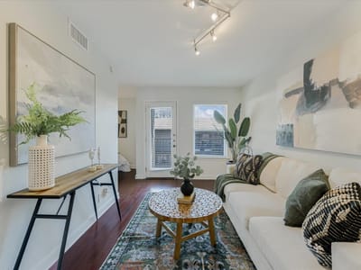 Kitchen at 2020 S Congress Ave Unit #1215 - 1 bed 1 bath home