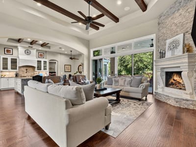 Living area at 203 Golden Bear DR - 4 bed 4 bath home