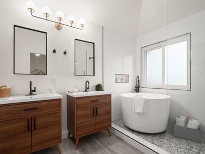 Bathroom at 2030 Kimbrook DR - 3 bed 2 bath home