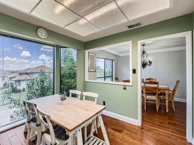Living area at 204 World Of Tennis Sq Unit #C15 - 4 bed 4 bath home