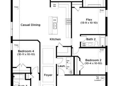 Kitchen at 20424 Cassidy LN - 4 bed 3 bath home