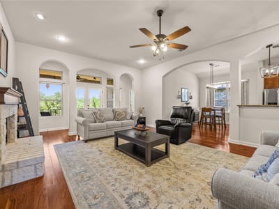Primary bedroom at 205 Bellagio Dr - 4 bed 3 bath home