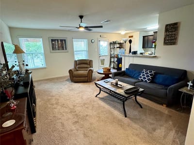 Primary bedroom at 205 Denson Ln Unit #8D - 3 bed 2 bath home