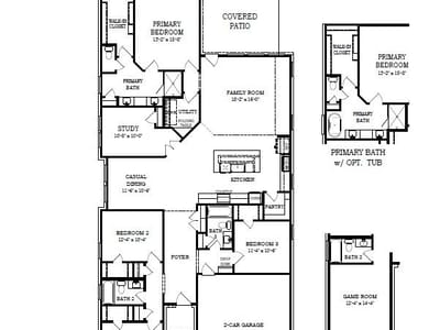 Living area at 205 Purple Muhly RD - 4 bed 3 bath home