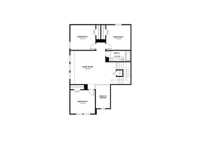 Kitchen at 205 Red Wolf DR - 4 bed 2 bath home