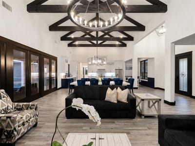 Living area at 205 S Flat Rock Way - 4 bed 4 bath home