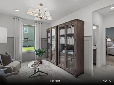Primary bedroom at 205 Smokestack Ln - 2 bed 2 bath home
