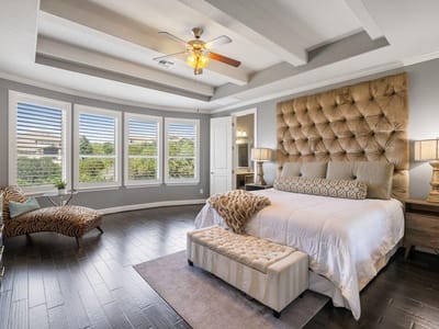 Primary bedroom at 205 Woodlands CT - 5 bed 3 bath home