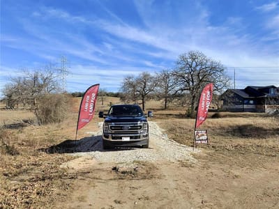 Primary bedroom at 2055 CR 481 Tract 1 - Exempt, Thrall, TX