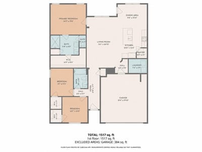 Property photo 3 at 206 Canadian River TRL - 3 bed 2 bath home