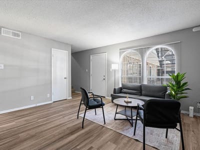 Living area at 101 E 33rd ST Unit #206 - 3 bed 2 bath home