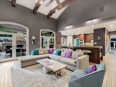 Primary bedroom at 206 Las Lomas DR - 5 bed 5 bath home