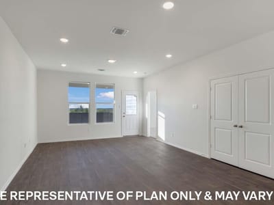 Primary bedroom at 207 A Harrison Xing - 3 bed 2 bath home