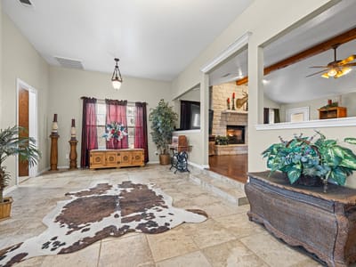 Primary bedroom at 207 County Road 4492 - 4 bed 2 bath home