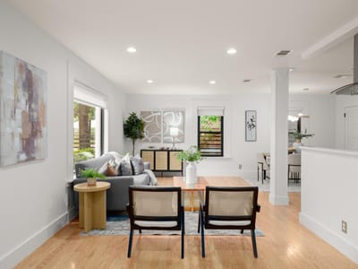 Primary bedroom at 207 El Paso St - 4 bed 3 bath home
