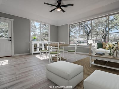 Living area at 207 Haley - 4 bed 2 bath home