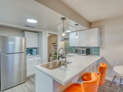 Primary bedroom at 207 N Hi Circle N St N Unit #105 A&B - 2 bed 2 bath home