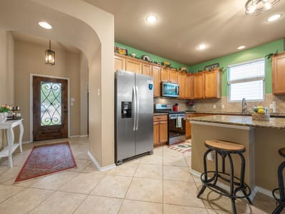 Primary bedroom at 208 Birch DR - 3 bed 2 bath home