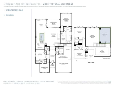 Living area at 208 Maton WAY - 4 bed 4 bath home